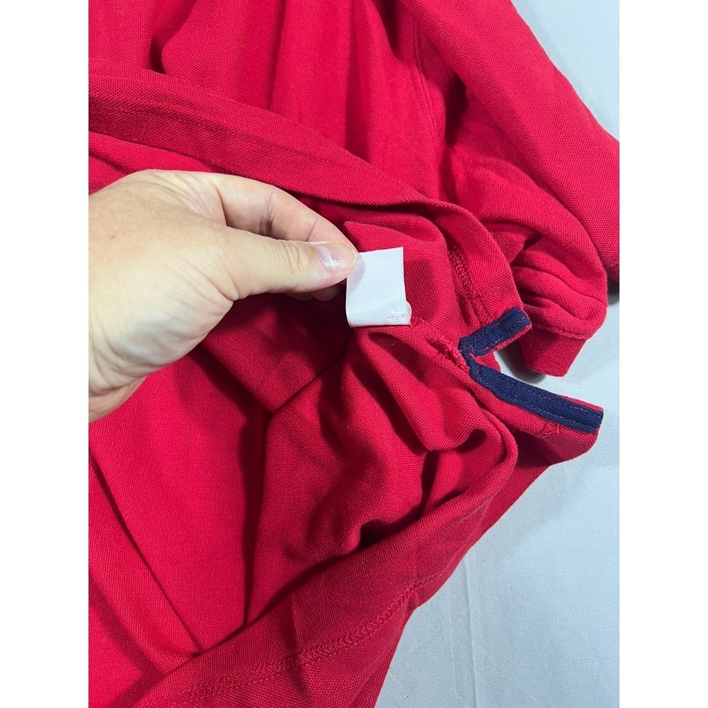 Saddlebred Comfort Flex Mens Red Big & Tall Polo Shirt 3XLT Short Sleeve Golf - Picture 9 of 9